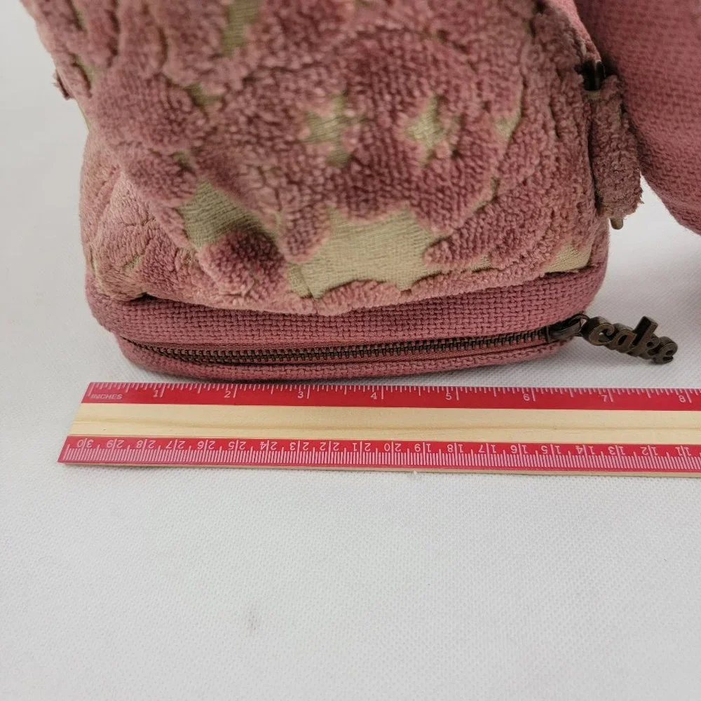 Petunia Pickle Bottom Cake Society Satchel Strawberry PINK Cut Velvet Tapestry